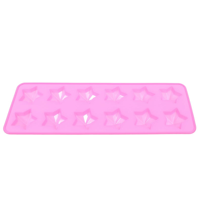 Silicone Star Chocolate Mold 12 Cavity Reusable For Candy Jelly Dessert - Image 2
