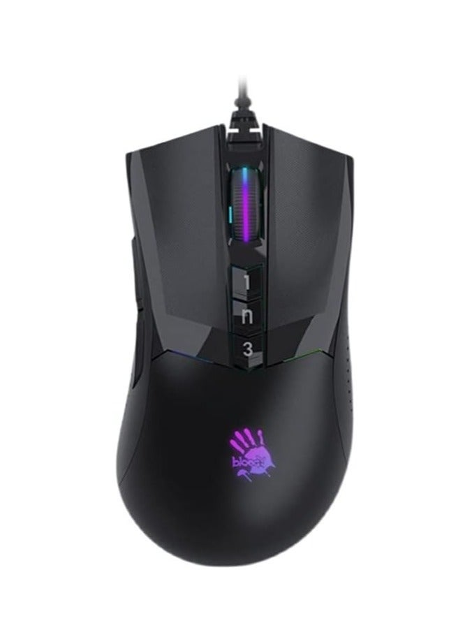 Blood Hand Ghost A90 Max Gaming Mouse Wired USB E Sports Mouse RGB Color - Image 1