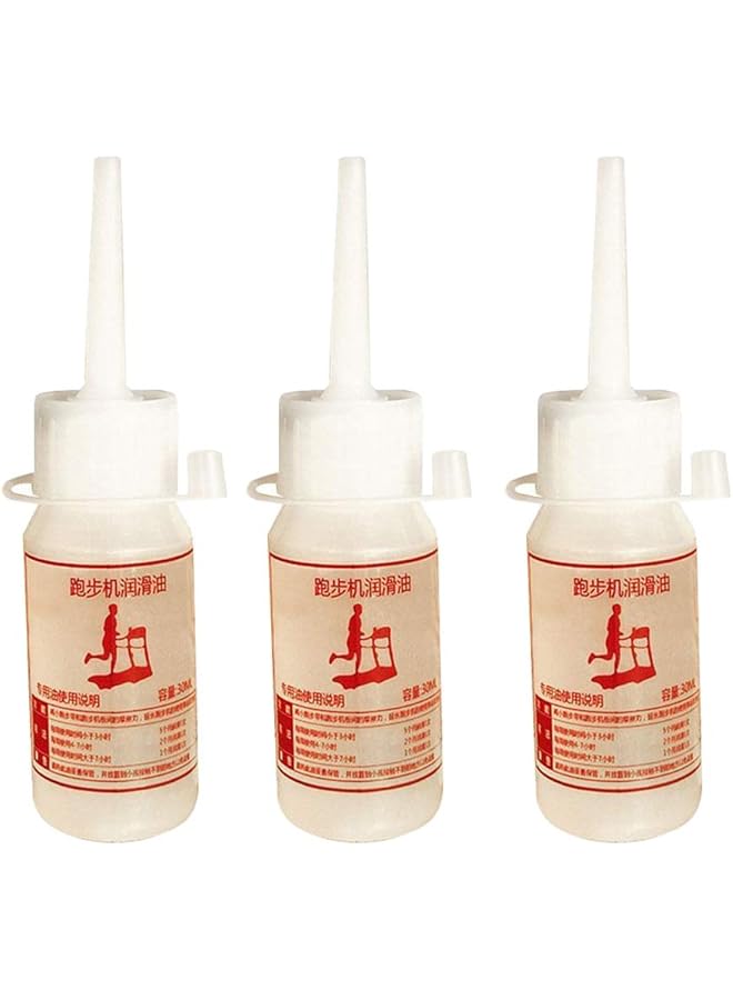 إيروريكس 3 قطع من زيوت التشحيم لآلات الجري وصيانة أجهزة المشي الرياضية وزيت السيليكون 30 مل أداة صيانة محمولة لمعدات الصالة الرياضية - Image 1