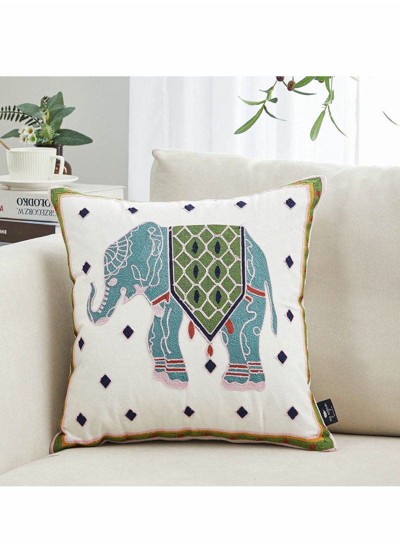 Y&D 2 Pcs Pillowcase Decorative Embroidered Tassel  - Image 5