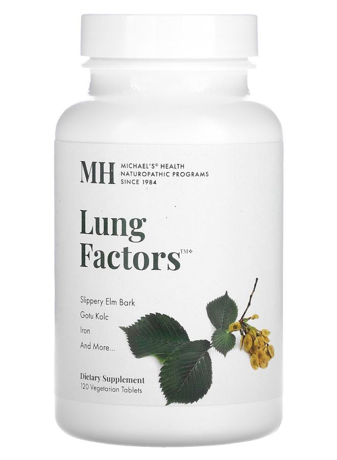 Michael's Naturopathic Lung Factors 120 Vegetarian Tablets