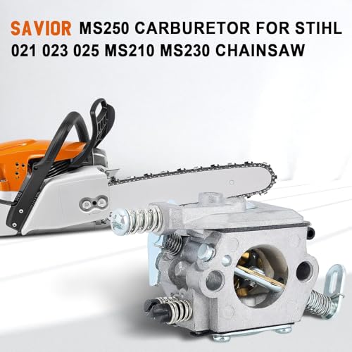 Savior MS250 Carburetor for Stihl MS250 Carburetor 021 023 025 MS210 MS230 MS 250 MS 210 MS 230 Chainsaw Replace WT286 1123-120-0605 - Image 3