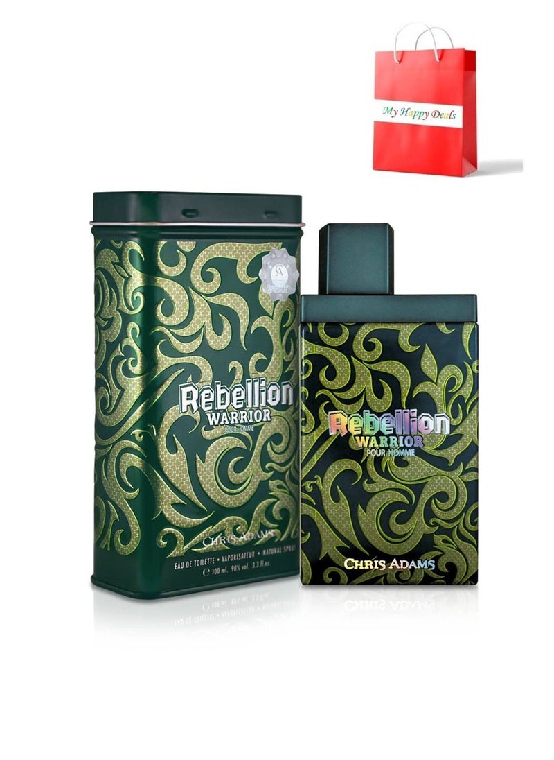 Chris Adams Rebellion Warrior Eau De Toilette 100 ML  - Image 1