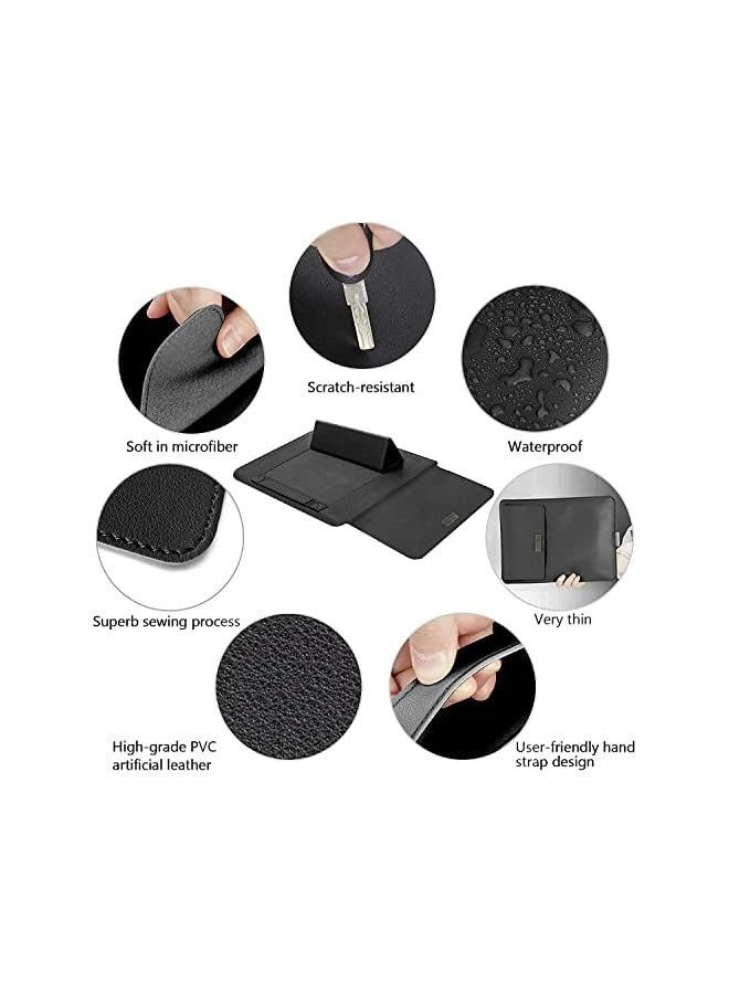 PROMASS 13 inch Laptop Sleeve Case, Slim Laptop Carrying Case with Stand Function Compatible with 2018-2021 MacBook Air 13 M1/ 2016-2021 MacBook Pro 13 M1/ XPS 13 inch/ 13"-13.3" Surface Pro X 6 7 8  - Image 3