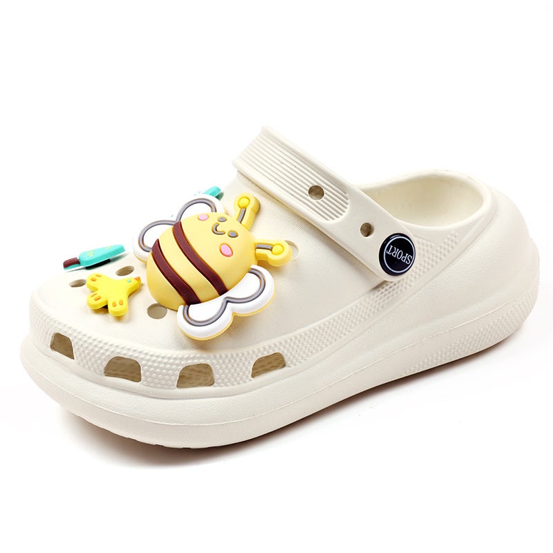 Children'S Sandals Summer Indoor Non-Slip Boys And Girls Clogs Kidsren'S Baby Cute Outer Wear Baotou Sandals - Image 1