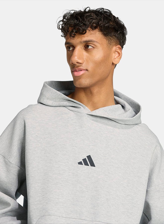 Adidas Future Icons Small Logo Hoodie - Image 4