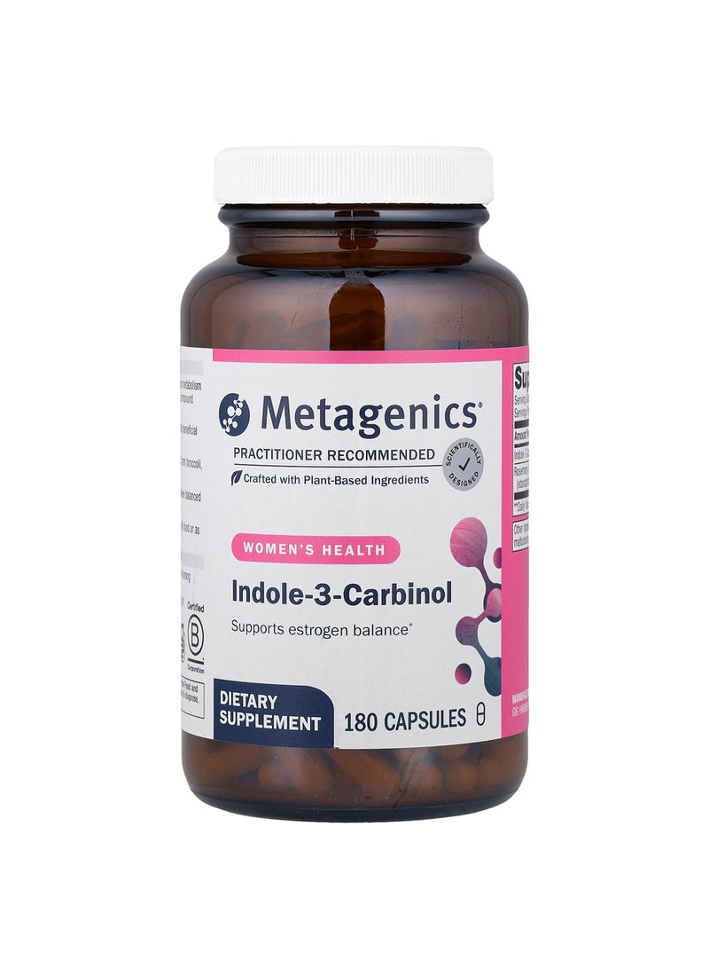 Women's Health, Indole-3-Carbinol, 180 Capsules