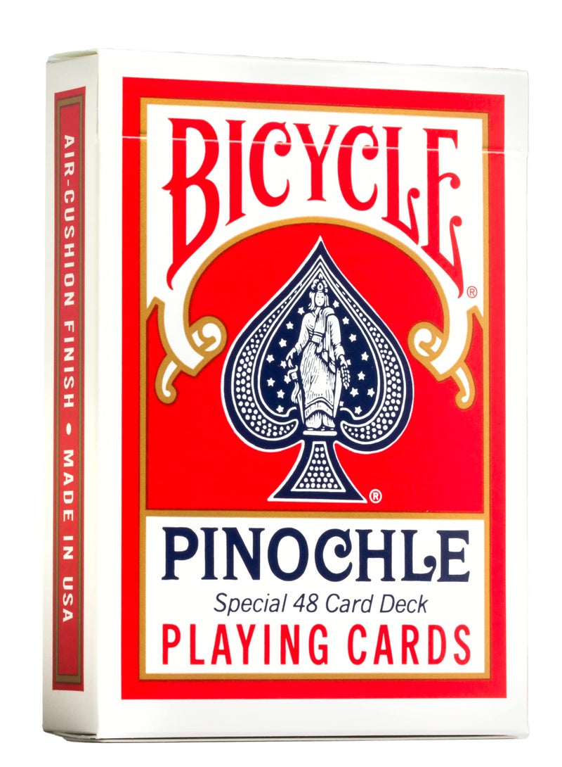 Bicycle Pinochle Playing Cards, Standard Index, 1 Deck - Image 1