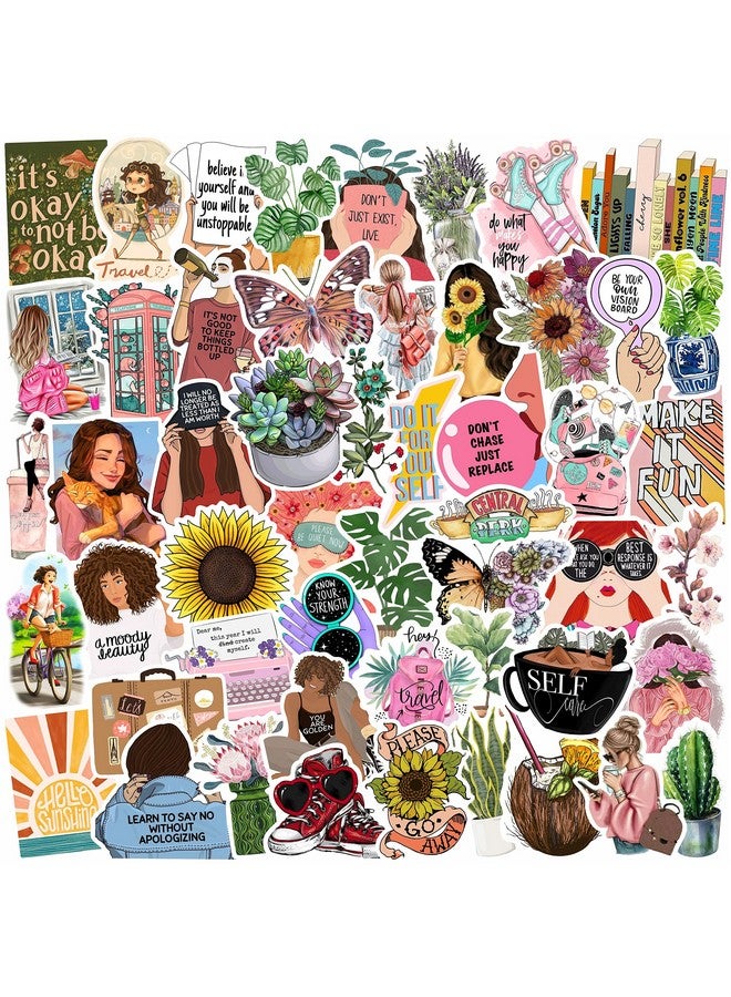 junkyard Vinyl Laptop Reusable Self-Adhesive Sticker s For Girls Journals Guitar Scrapbook Laptops (Pack Of 50) - Image 1