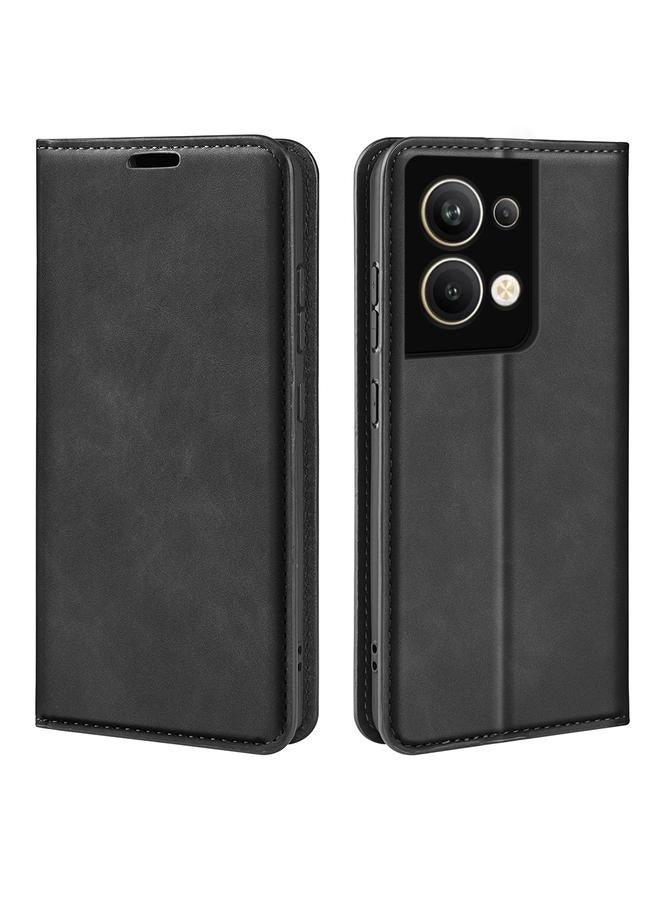 S-TOP Case For OPPO Reno9 Pro+ Retro-skin Magnetic Suction Leather Phone Case - Image 1