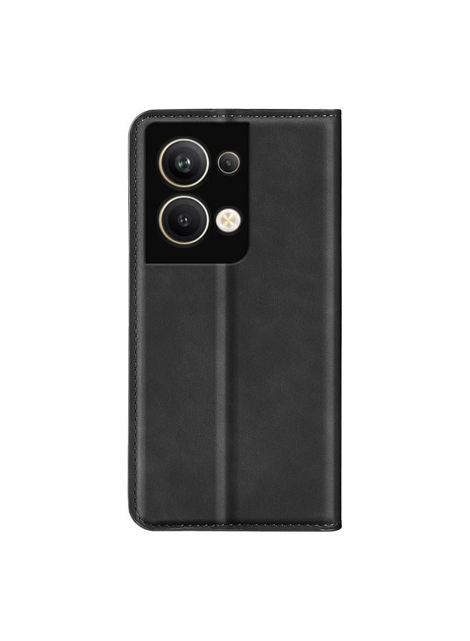 S-TOP Case For OPPO Reno9 Pro+ Retro-skin Magnetic Suction Leather Phone Case - Image 3