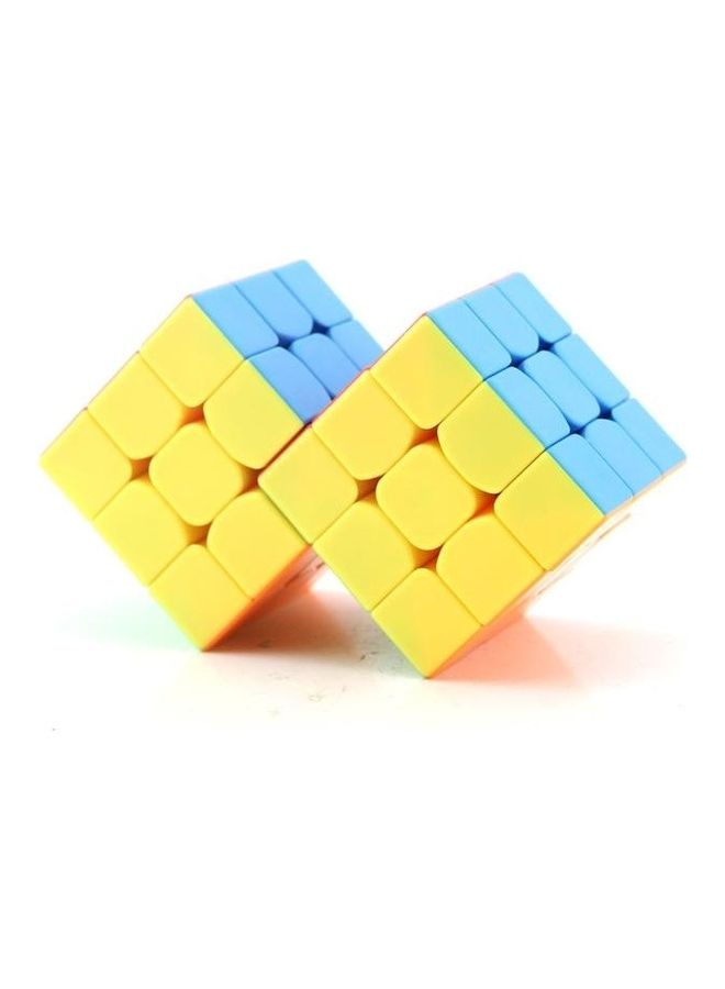 2-Piece Twisted Cube Third Order Puzzle Toy - Image 1