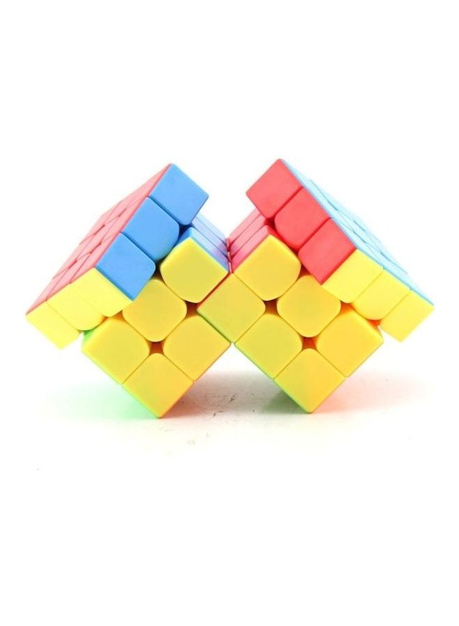 2-Piece Twisted Cube Third Order Puzzle Toy - Image 2
