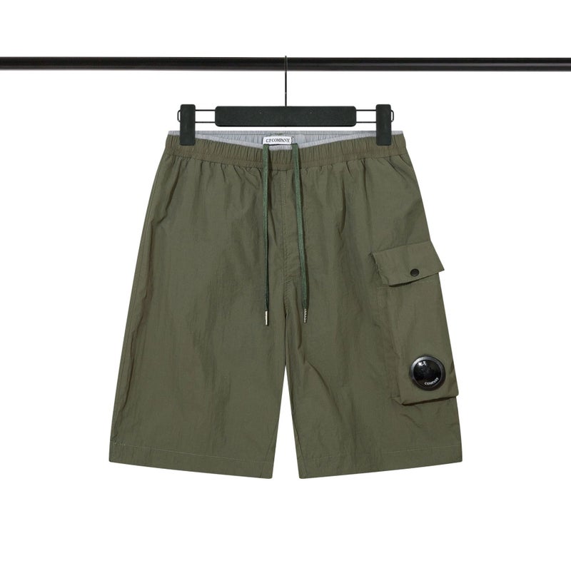 Cross-border supply Summer Street double pocket lens waterproof beach shorts youth men and women straight five points all-matching - Image 1