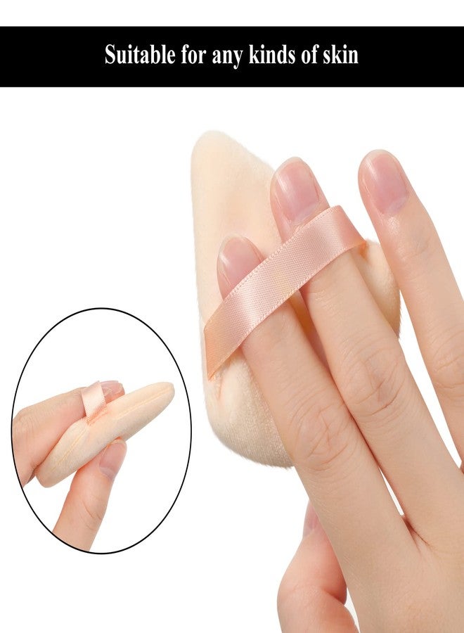 مايتيز مجموعة مايتيز المكونة من 12 قطعة من إسفنجات البودرة المثلثة للوجه، مثالية لمستحضرات التجميل، مناسبة للبودرة السائبة، ناعمة، قابلة للغسل وإعادة الاستخدام، إسفنجة كريم الأساس، مناسبة للاستخدام الرطب والجاف، هدية مثالية للنساء، عيد الأم، أو للمعلمة (كبيرة، صغيرة، سوداء، لون نيود). - Image 4