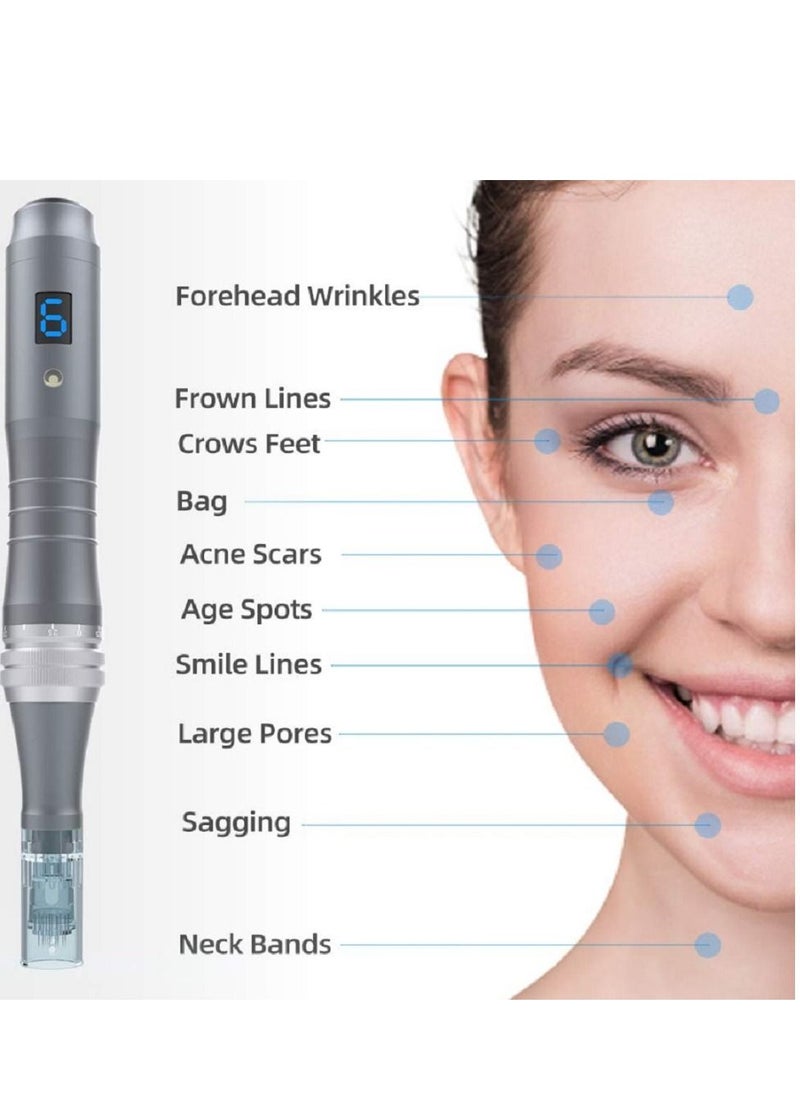 Dr.pen Wireless Dr.pen Ultima M8 Microneedling Pen with 6Pcs 16Pin Needle Cartridges Derma Pen Beauty Skin Care Kit MTS Machine  - Image 2