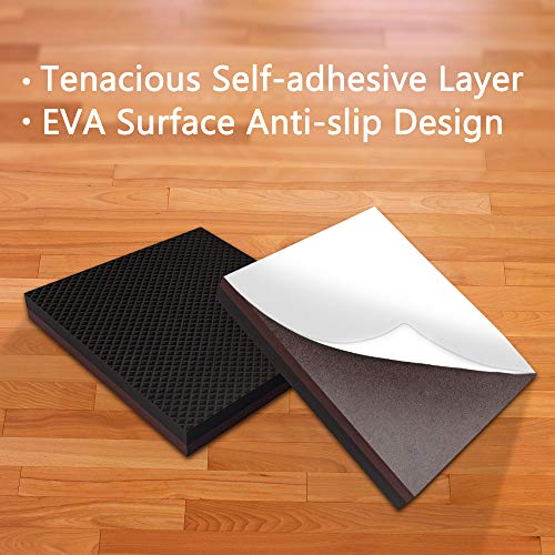 Yelanon Non Slip Furniture Pads -8pcs 6" Grippers Hardwood Floors, Non Skid for Furniture Legs,Self Adhesive Rubber Furniture Feet, Anti Slide Furniture Floors Protectors for Keep Couch Stoppers - Image 3