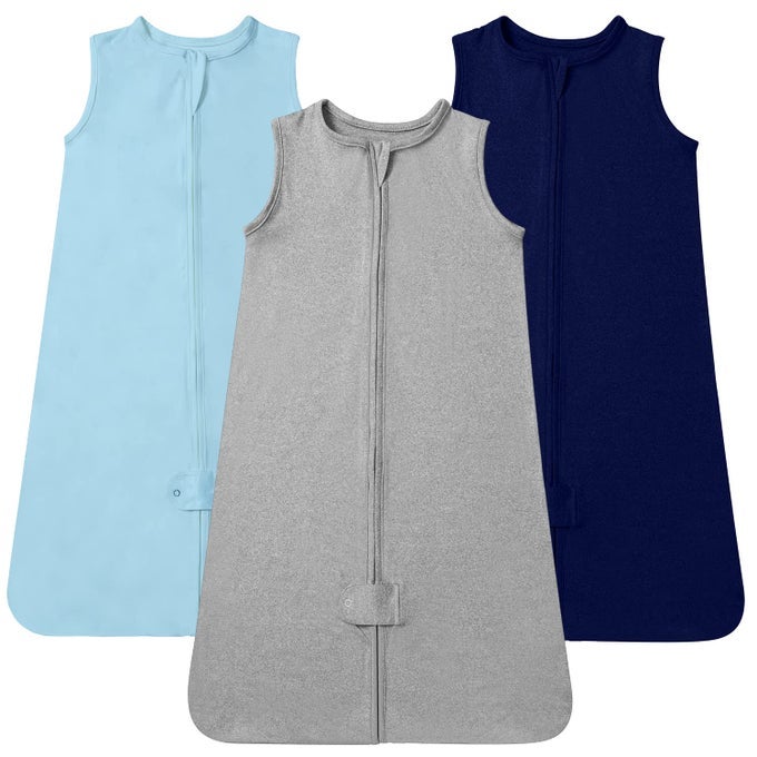 SLEEP SACK 121824 MONTHS 3PACK BUTTERY SOFT BABY WEARABLE BLANKET LIGHT BABY SLEEPING BAG WITH 2WAY ZIPPERS FOR BOYS AND GIRLS 05 TOG