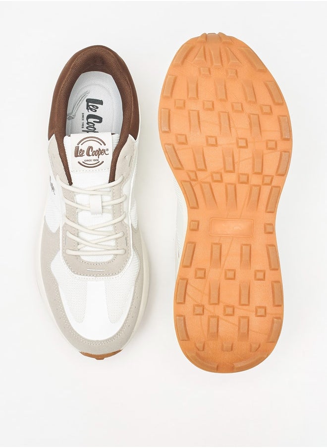 Lee Cooper - حذاء رياضي رجالي برباط ومقسم إلى أجزاء - Image 1