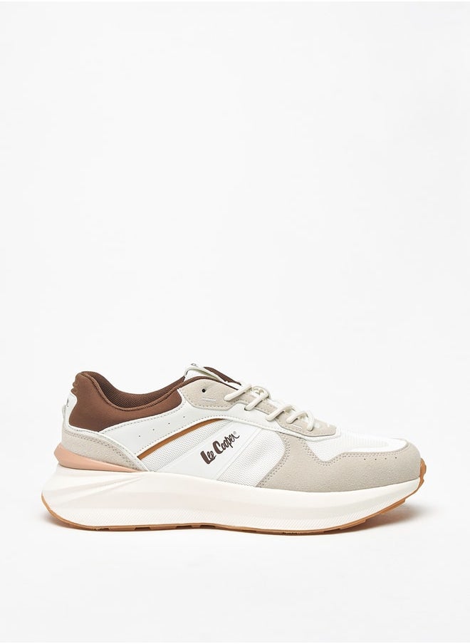 Lee Cooper - حذاء رياضي رجالي برباط ومقسم إلى أجزاء - Image 1