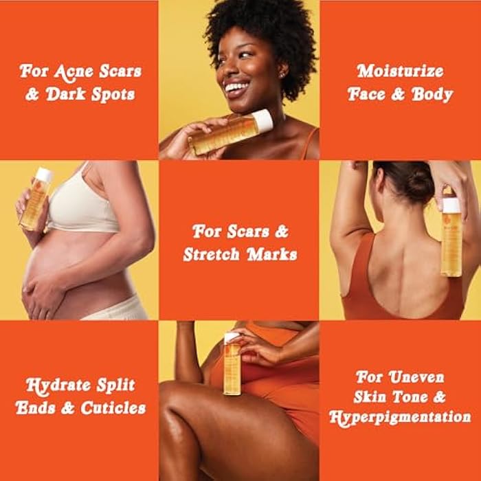 Bio-Oil Natural Skincare Oil, Serum for Scars and Stretch Marks, Face and Body Moisturizer for Dry Skin, Hair Oil, For All Skin Types, 4.2 Oz - Image 5
