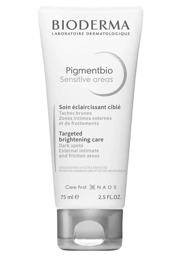 Bioderma - Pigmentbio Sensitive Areas Care For External Intimate & Friction Areas - 75ml - Image 1