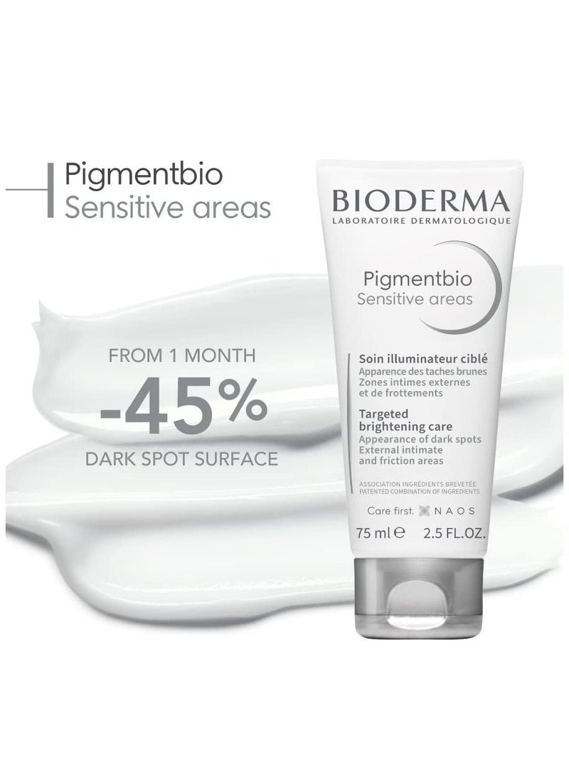 Bioderma - Pigmentbio Sensitive Areas Care For External Intimate & Friction Areas - 75ml - Image 1
