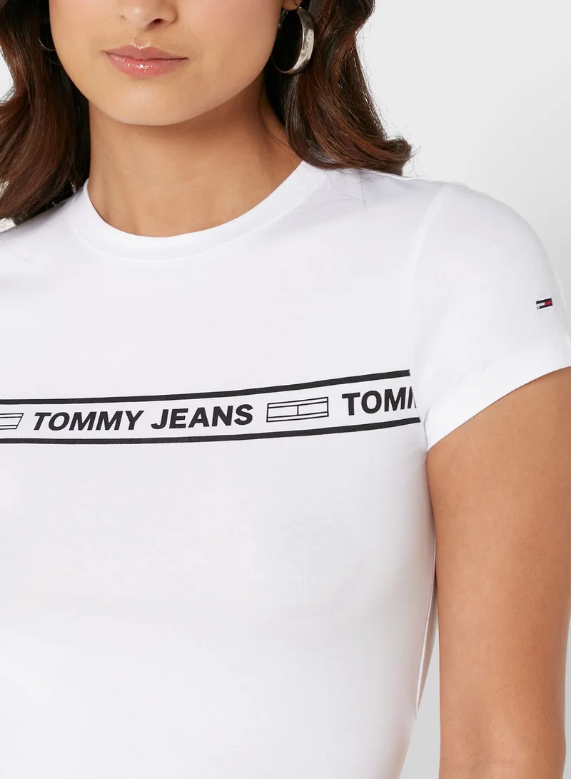 TOMMY JEANS Cut Out High Leg Body
