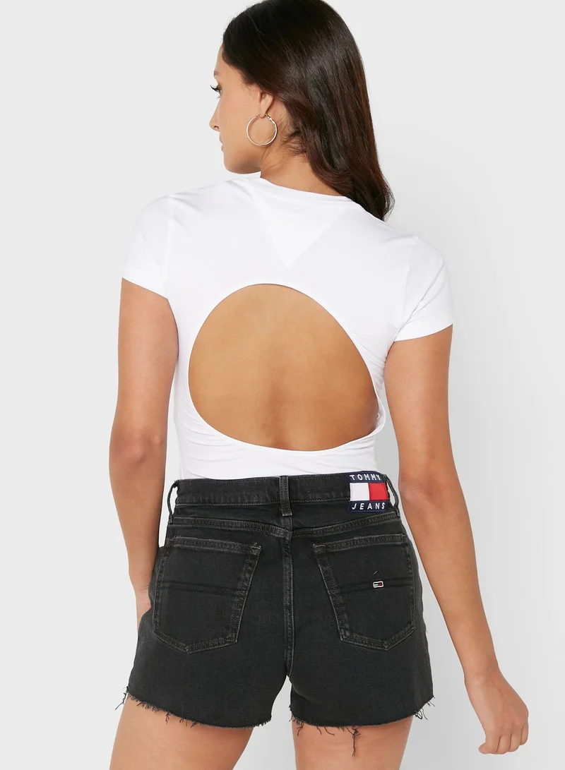 TOMMY JEANS Cut Out High Leg Body