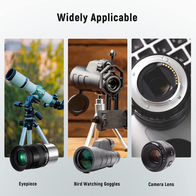 NEEWER Stainless Steel Lens Spanner Wrench, Professional Curved Double Sided Pointy/Flat Tips Lens Removal Tool with Four Screws, Lens Repairing Opening Wrench for DSLR Camera Lens, Telescope Lens - Image 5