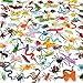 Laxdacee 100 Pcs Realistic Mini Bugs Toy Plastic Insects Figurines For Kid Children Toddler Fake Play Bug For Insect Themed Garden Party Halloween Goody Bag Filler Christmas Stocking Stuffers Cake Topper - Image 3