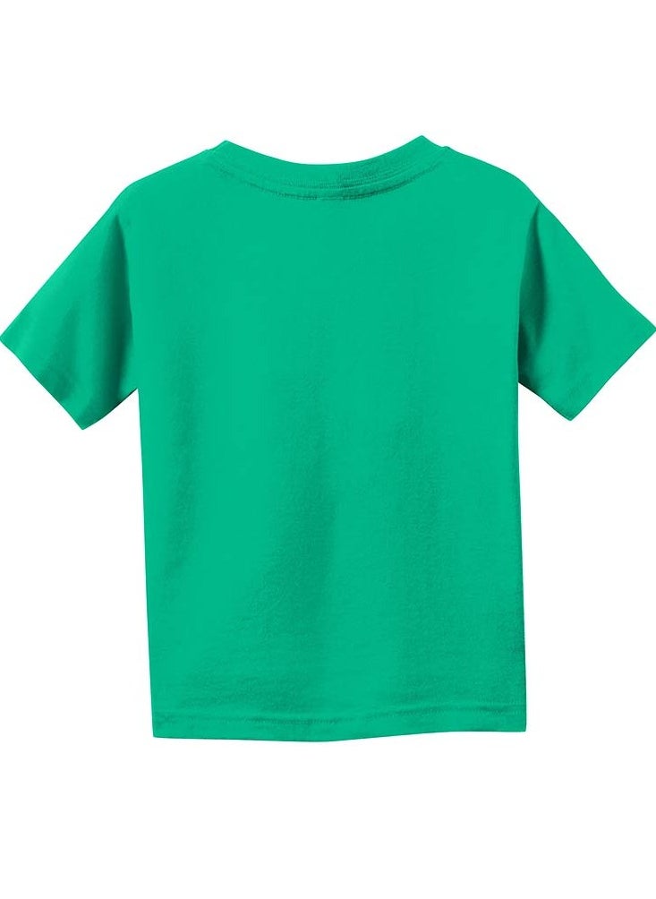 PRINTSHOP4ME - I Love Dubai Kids Girls T-Shirt - Round Neck with Short Sleeve - Girls Cotton T-Shirt -I Love Dubai -Printed T-Shirt - Perfect for Dubai Souvenir - Image 1