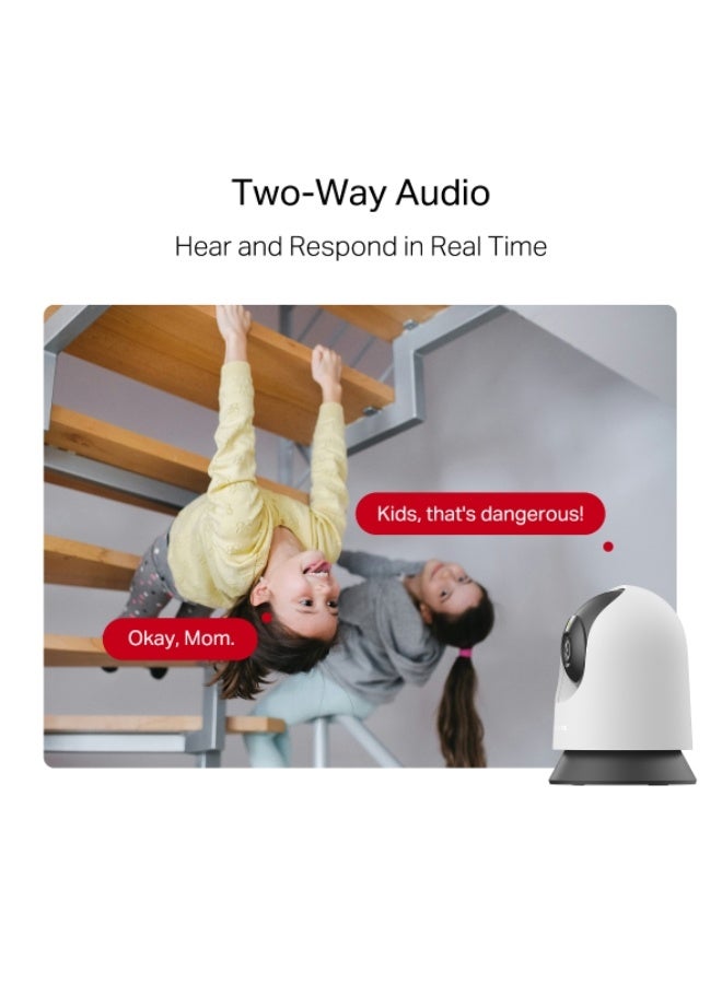 MERCUSYS MC200 Pan/Tilt Wi-Fi Home Security Camera – Full HD 1080p, 360° Coverage, microSD up to 512 GB - Image 5