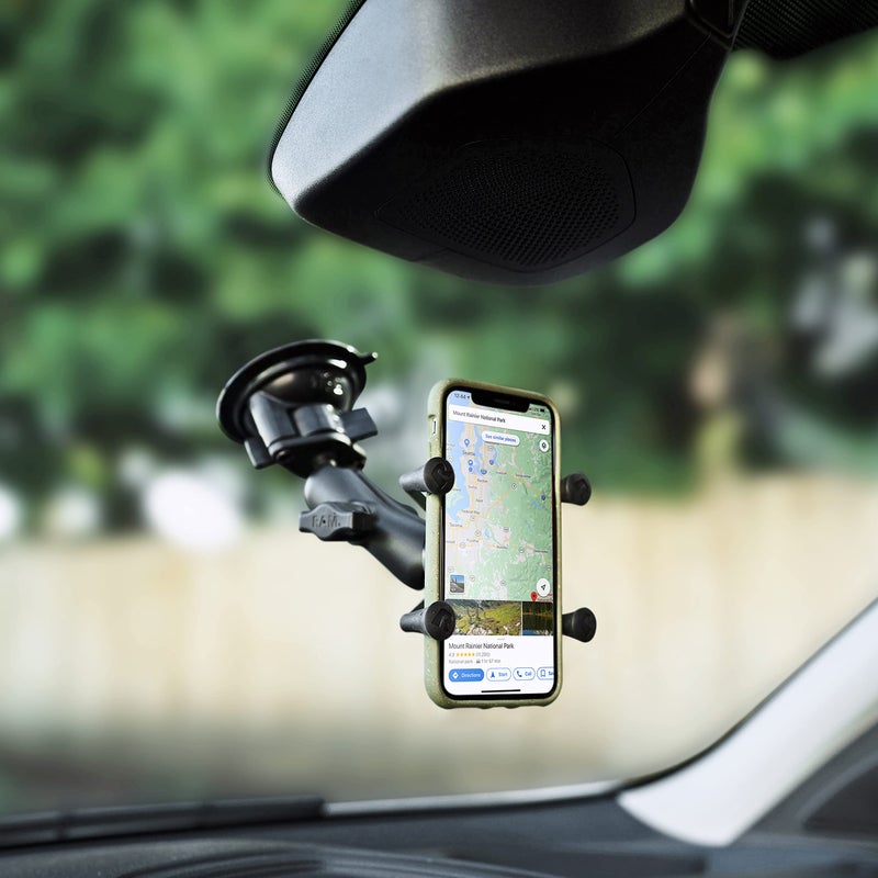 RAM Mounts Twist-Lock Suction Cup Base RAP-224-1U Compatible with RAM B Size 1" Ball Components - Image 4