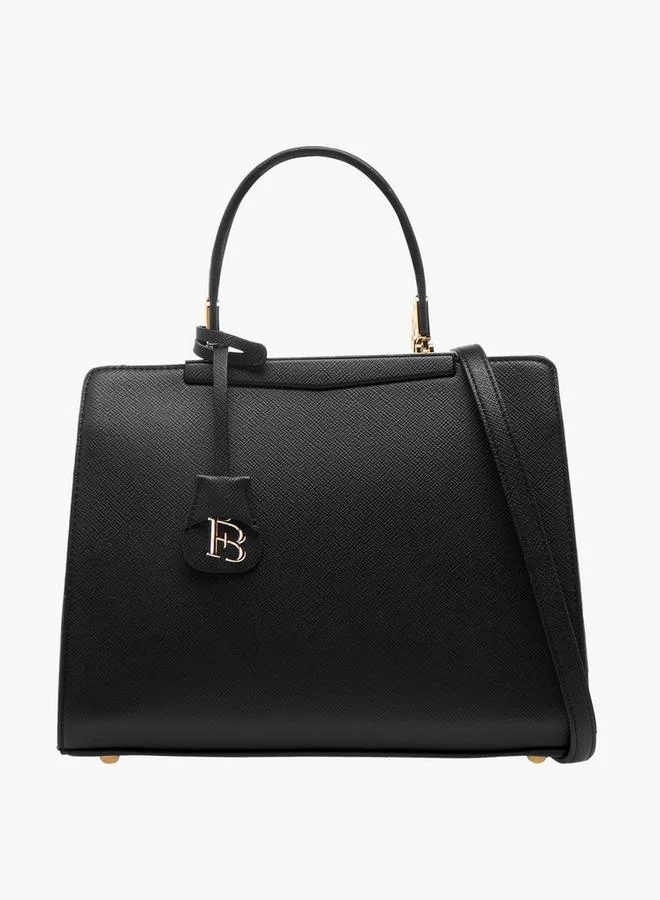 Flora Bella By Shoexpress Solid Tote Bag with Detachable Strap