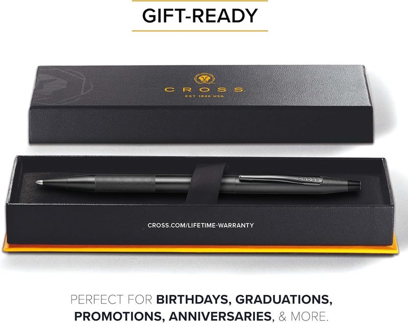 Cross Classic Century Refillable Ballpoint Pen, Medium Ballpen, Includes Premium Gift Box - Black Micro-Knurl - Image 5