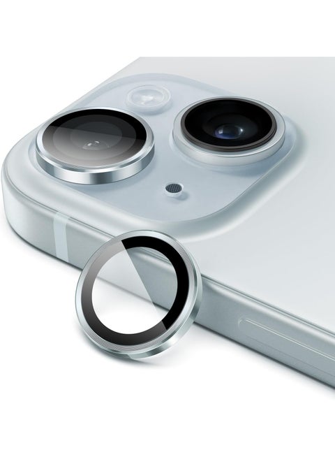 Camera Lens Protector for iPhone 15 and iPhone 15 Plus Blue