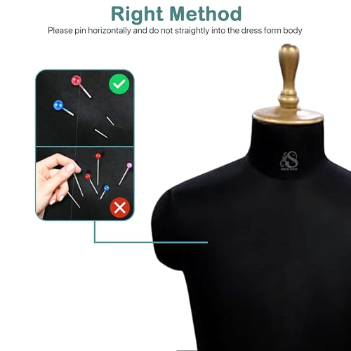 SOHAM SHREE ® Male Wooden Stand Dress Form Mannequin Store Display Dummy | Mannequin Dummy Model Hanger Dress Kurta Coat Display Stand (38) - Image 3