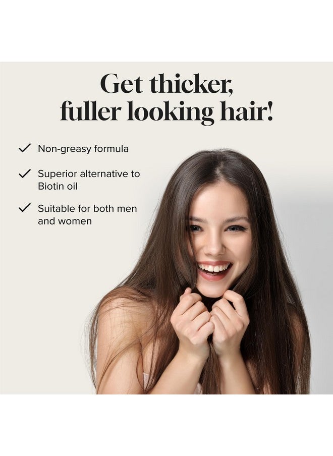 meraz pureauty naturals Biotin Hair Growth Serum Advanced Topical Formula To Help Grow Healthy, Strong Hair Suitable for Men and Women of All Hair Types Hair Loss Support By Pureauty Naturals 2 Fl Oz (Pack of 1)  - Image 2
