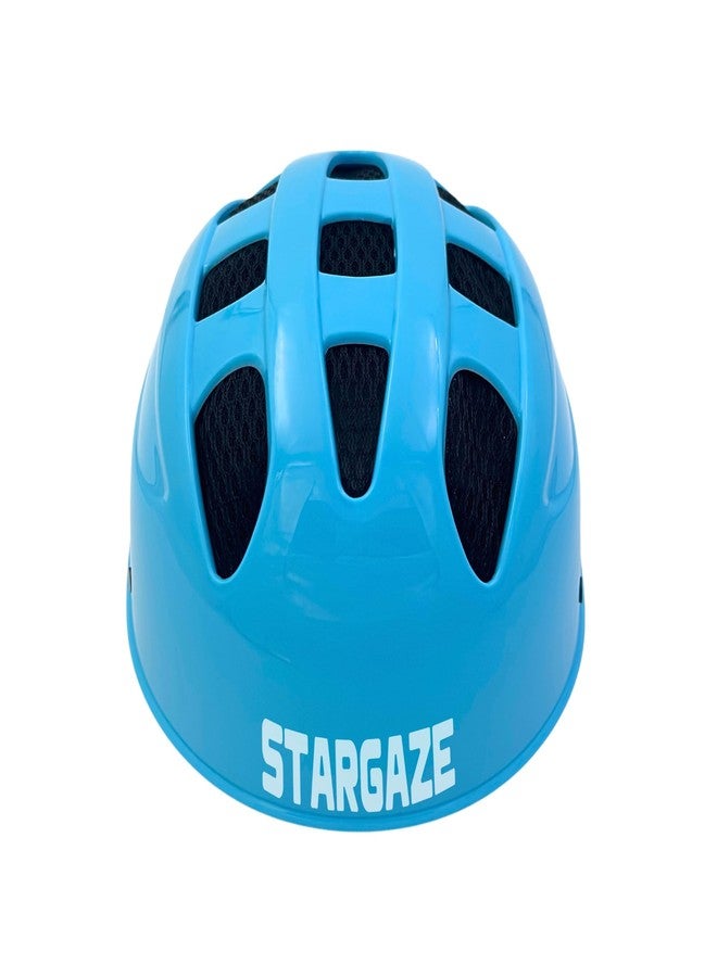 Stargaze Multi-Sport Kids Helmet - 55cm Medium Size for Boys & Girls (Age 6-14 Years) - Ideal for Bicycle, Skating & Scootering - Adjustable Safety Gear - Image 1