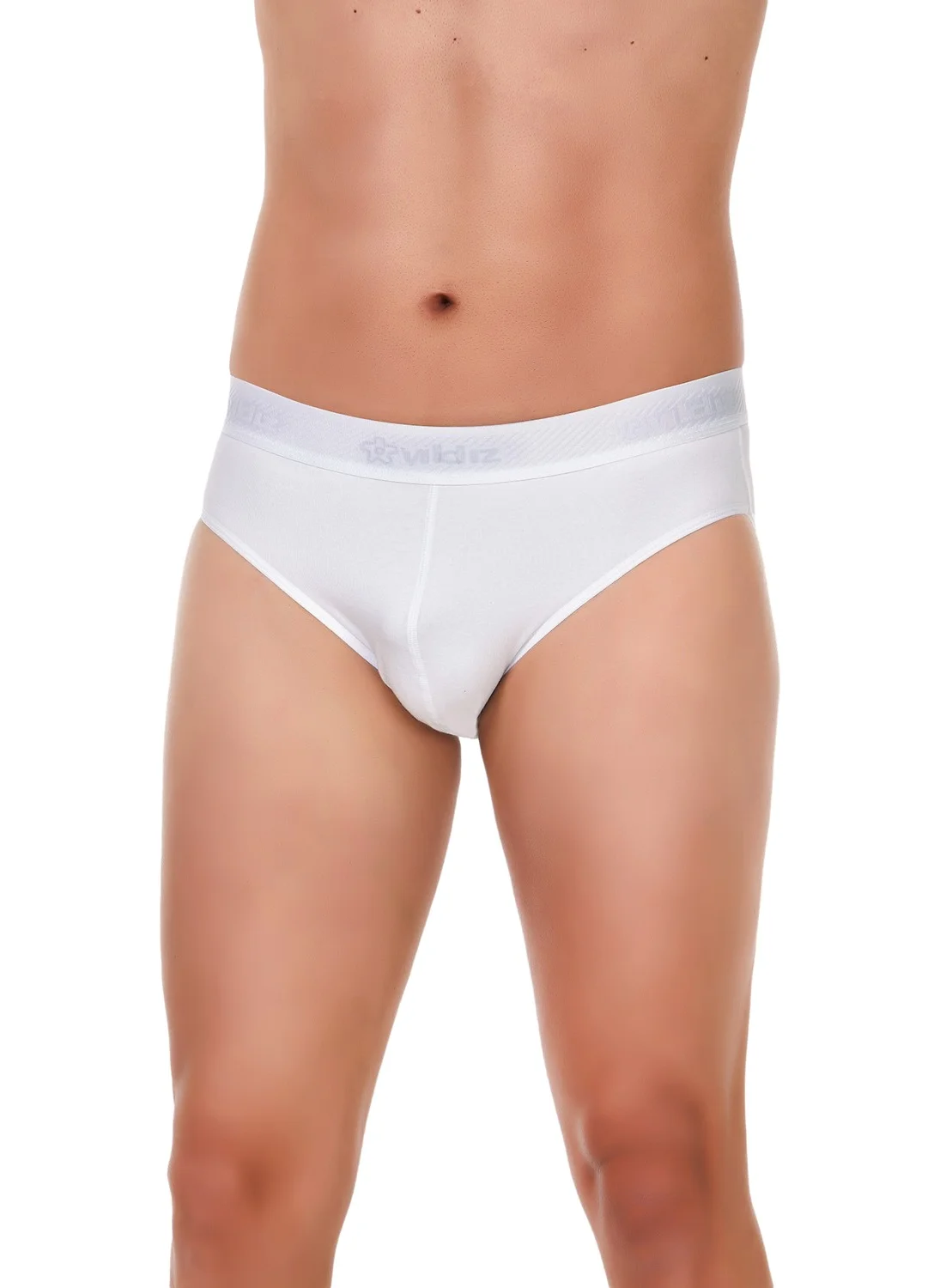 Yıldız Çamaşır Yıldız Underwear Men's Modal Belted Slip White 2 Pieces
