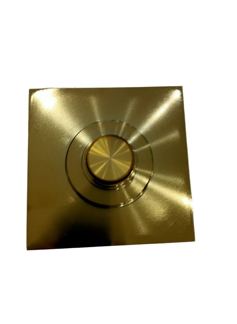 D&N "Modern Square Brass Anti-Odor Floor Drain: High-Quality Antique Shower Drain for Hotels and Basins" - Image 4
