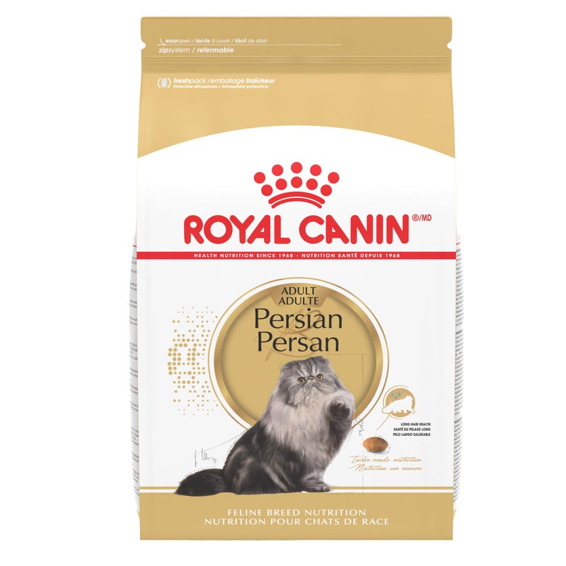 Royal Canin Feline Breed Nutrition Persian Adult Dry Cat Food, 7 lb Bag - Image 1
