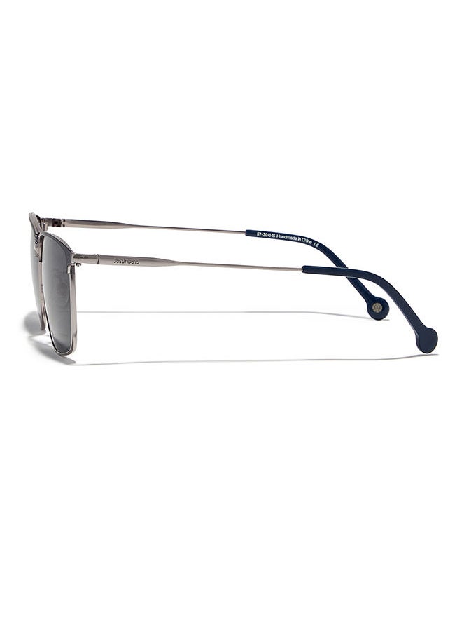 30Sundays - 30Sundays RELIC,Men Sunglasses, Rectangle Sunglasses, UV Protection: UV400 (Blue,Black) - Image 1