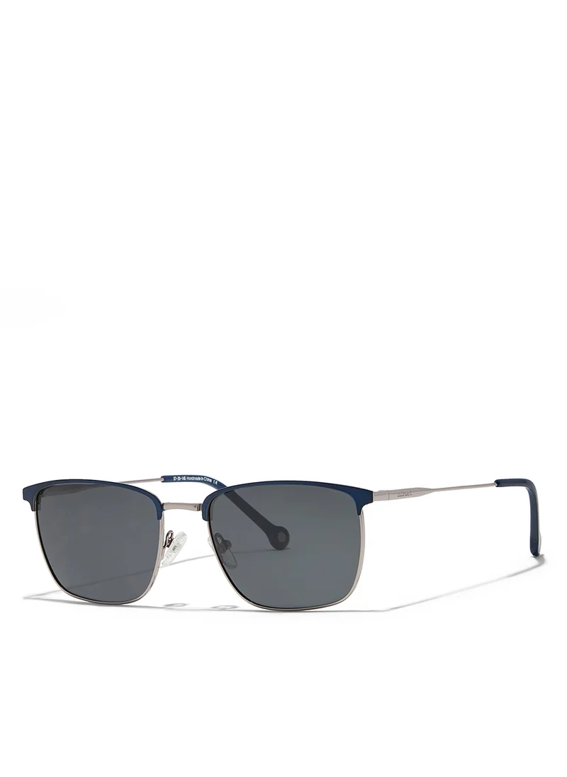 30 سندايز 30Sundays RELIC,Men Sunglasses, Rectangle Sunglasses, UV Protection: UV400 (Blue,Black)