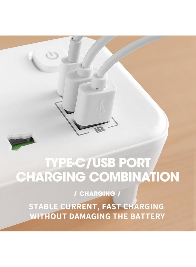 JINFANLI British standard one to multi-hole universal socket conversion socket multi-function travel socket wireless outlet USB socket strip - Image 5