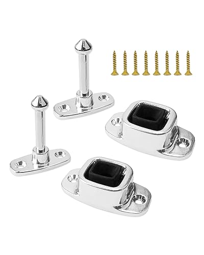 Nahntaipy Upright RV Door Holder Plunger and Socket Fit for Trailer Cargo and Horse Trailer 2 Pack 338 Inches - Image 1