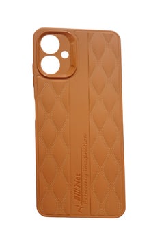 Generic Back Cover Compatible With Phone Samsung Galaxy A06.E10:E40 - Brown 204 