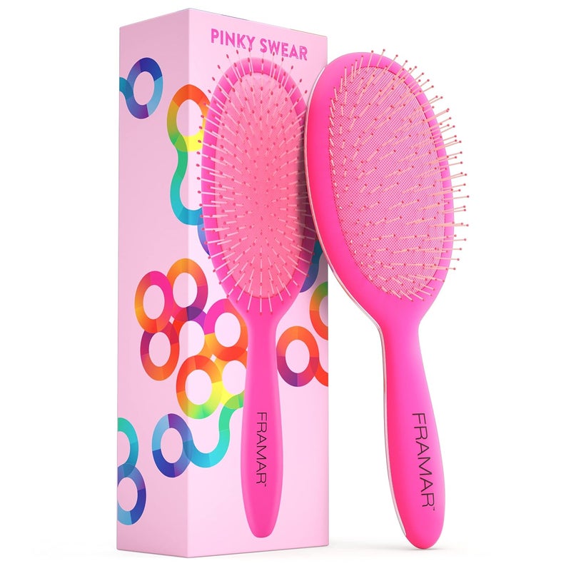 Framar Detangling Brush for Curly Hair  Hair Brushes for Women Detangler Hair Brush for Women Hair Detangler Brush for Curly Hair Elegant Hair Brush Detangler Kids Hair Brush