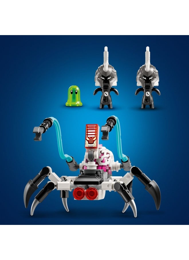 LEGO - DREAMZzz 2in1 Cooper’s Tiger Mech & Zero’s Hot Rod Car Toy for 9 Plus Year Old Boys and Girls, Set with Mech Robot, Z-Blob and 3 Minifigures, Birthday Gift Idea 71497 (1006 pieces) - Image 1